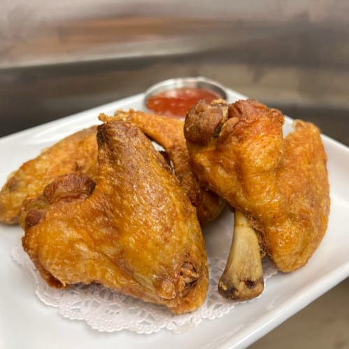 CHICKEN WINGS.