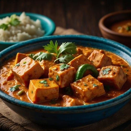 Mattar Paneer.