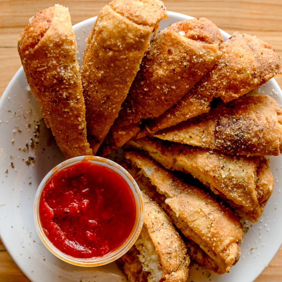 Our Famous Pizza Rolls.