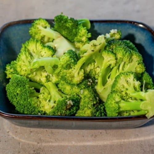 Steamed Broccoli.