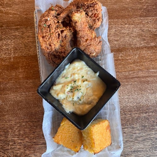 Crispy Buttermilk Fried Chicken (2 Piece).