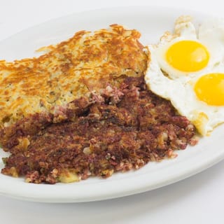 Chef's Pride Corned Beef Hash & Eggs Breakfast