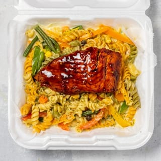 Sweet Chilli Salmon Pasta