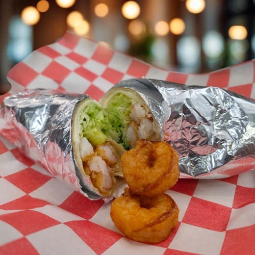 Shrimp Wrap.