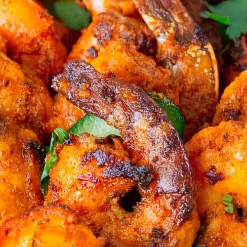 Tandoori Prawns.