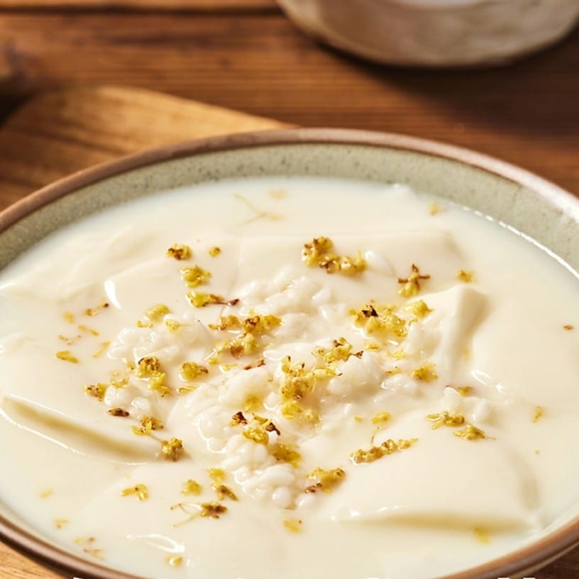 Refreshing Sweet Tofu Pudding (Chengdu) 冰醉豆花 (成都).
