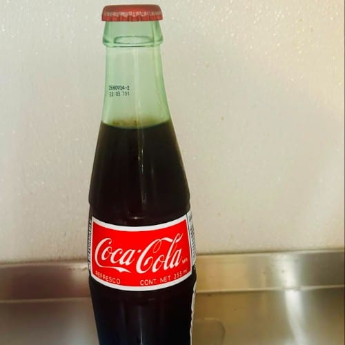 Mexican coca cola.