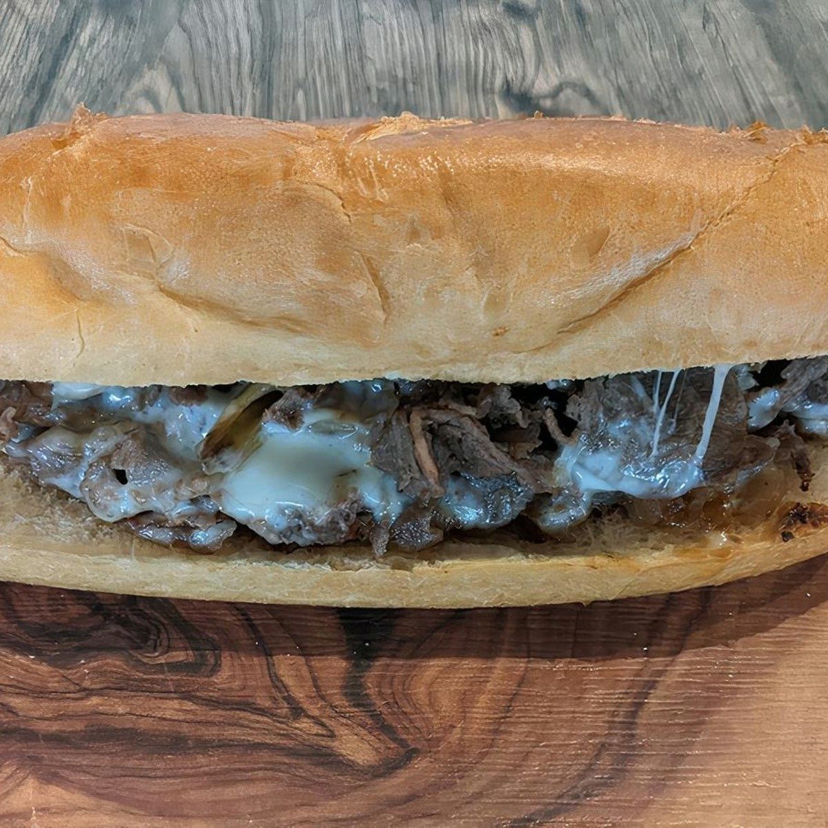Shaved Steak Sandwich.