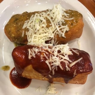 Seasoned Ground Beef Chimichangas