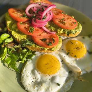 Avocado Toast Plate
