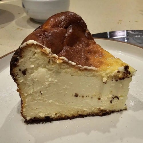 Basque Cheesecake.