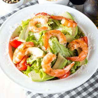 Shrimp Caesar Salad