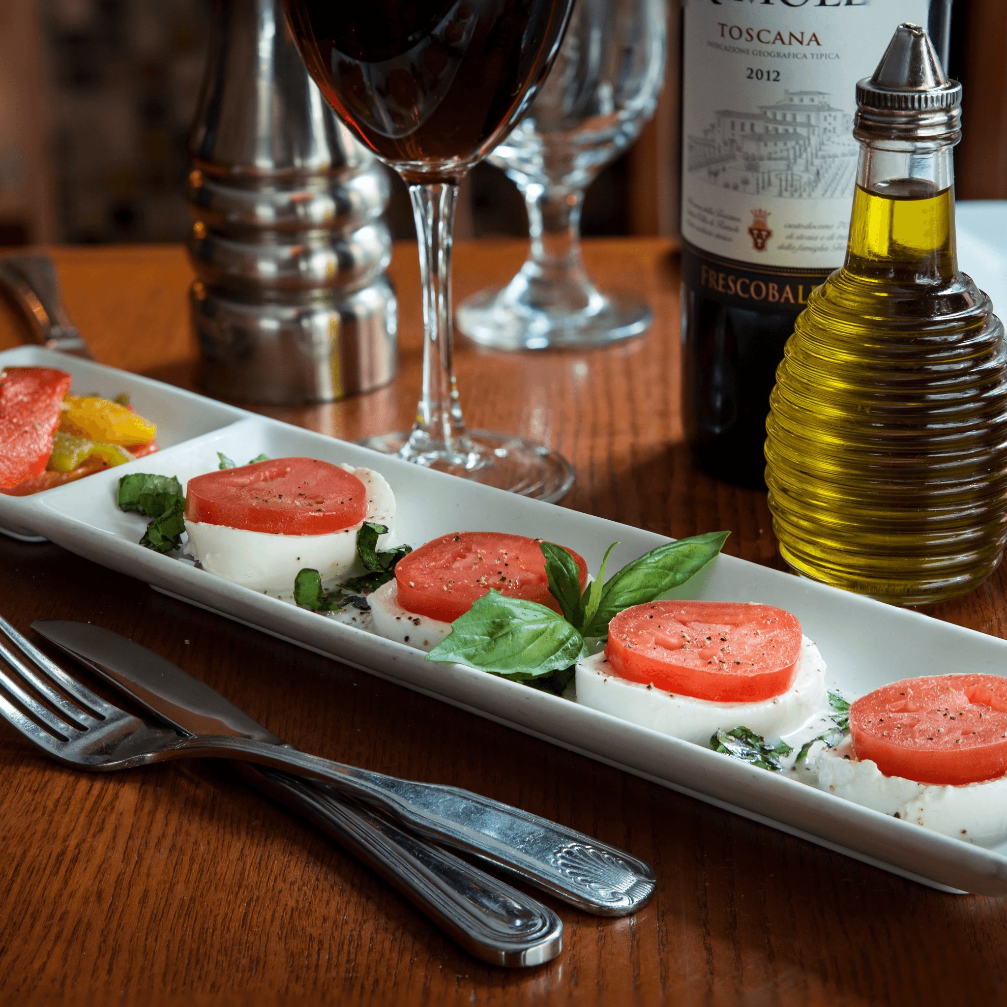 Fresh Bufala Mozzarella.