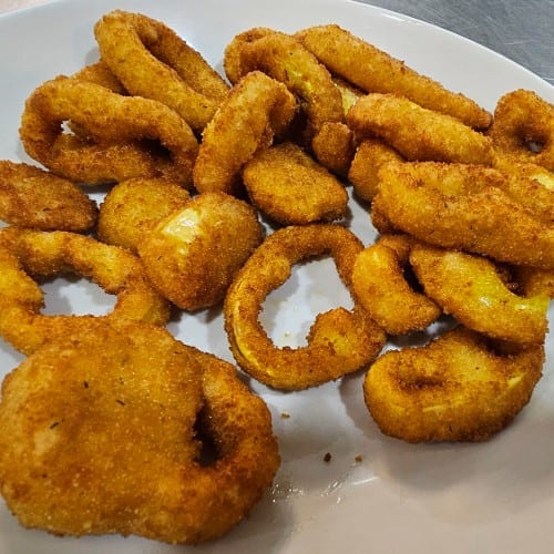 Fried Banana Peppers.