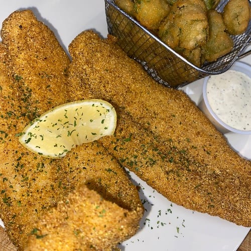 Fried Catfish Fillet Dinner (Boneless, 2 Pc).
