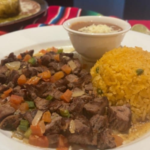 Steak a la Mexicana (GF).