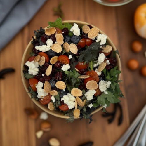 Nutty Kale Salad.
