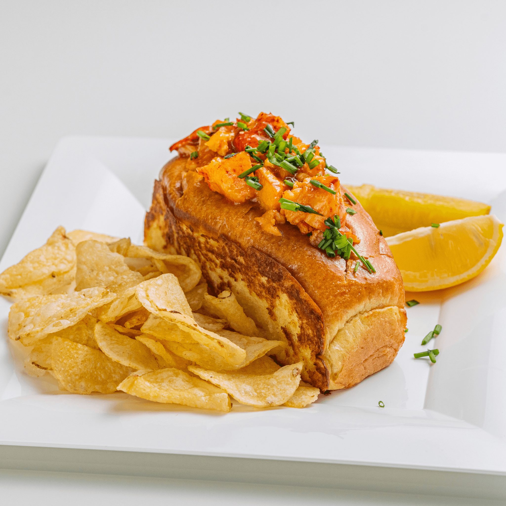 Maine Sweet Chili Lobster Roll Combo (Warm).