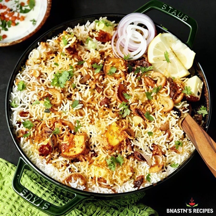 Paneer Biryani.