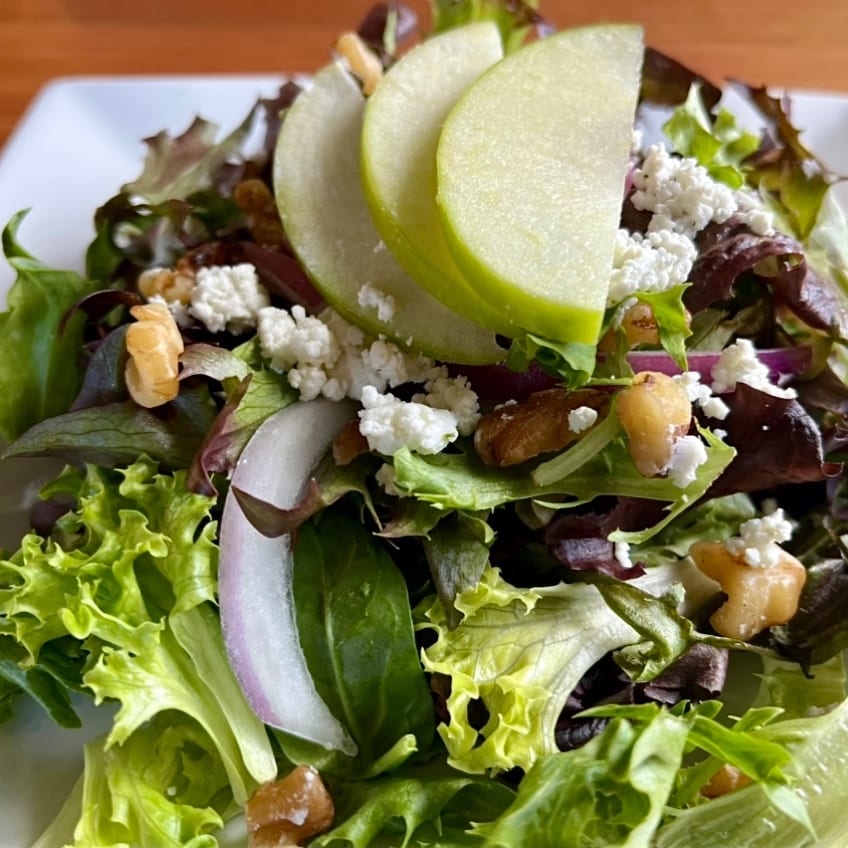 Fruit and Walnut Salad.