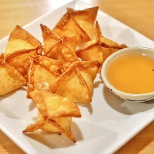Crab Rangoon.
