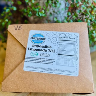 Vegana (VE) "Impossible Meat" (4 Pack) Frozen Empanadas