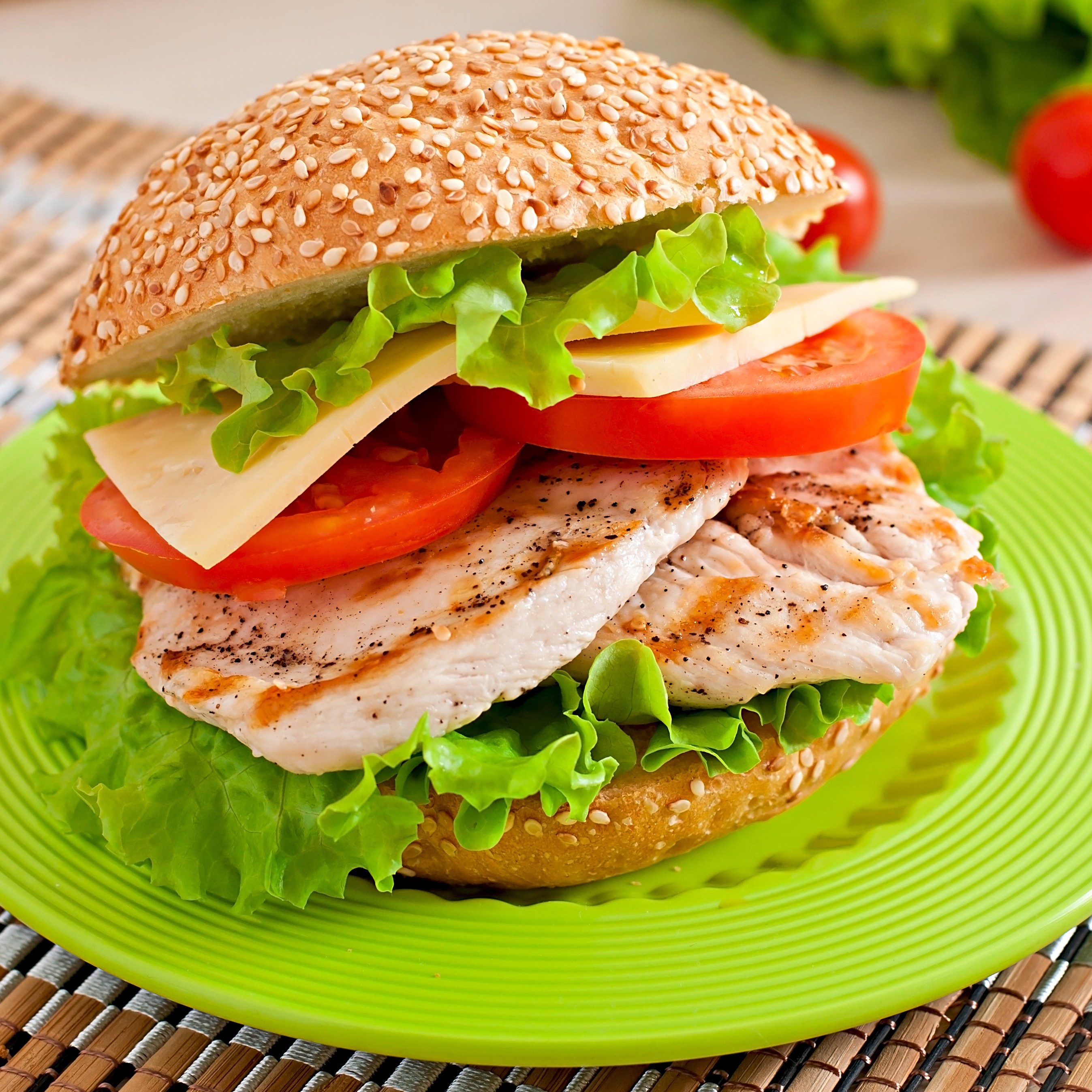 Grilled Chicken Sandwhich.