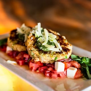 Crab Cake Caprese