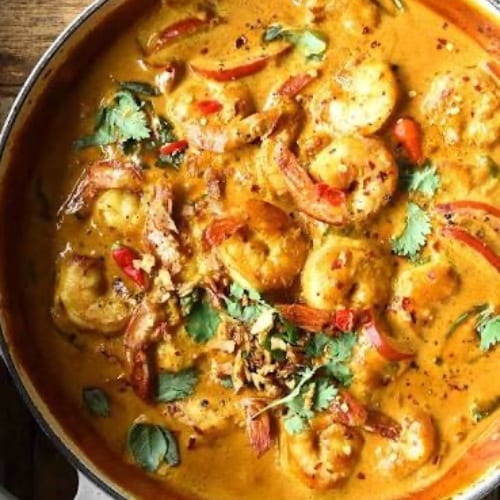 Shrimp Moilee.