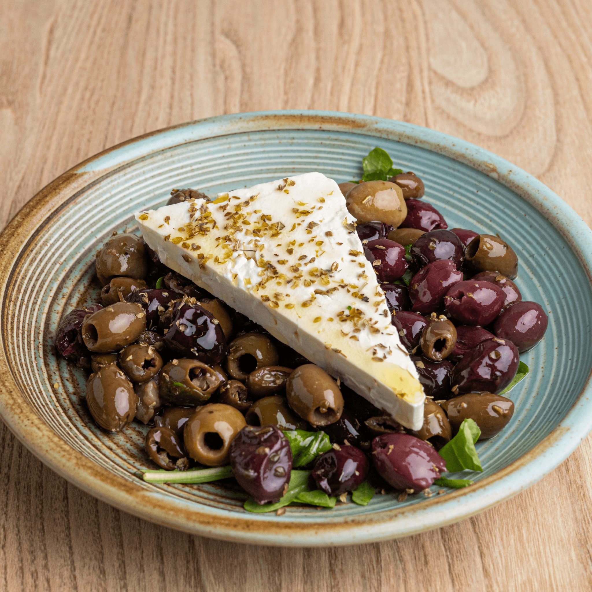 Feta & Olives.