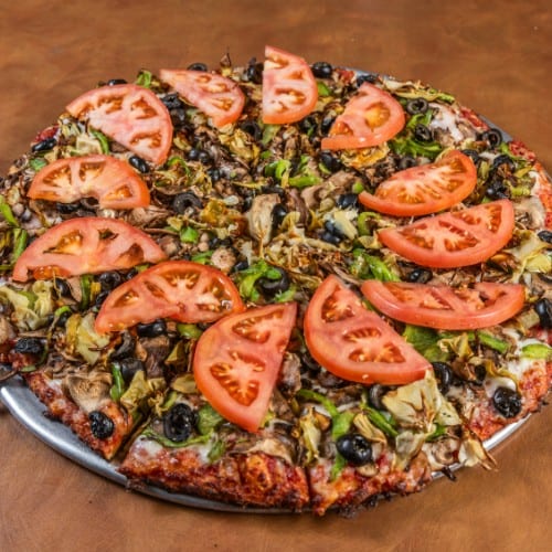 Vegetarian Pizza.