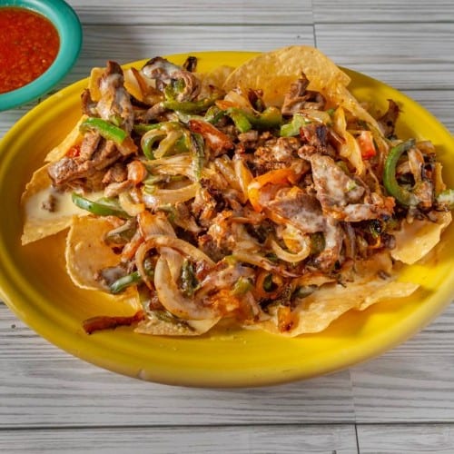 Fajita Nachos.