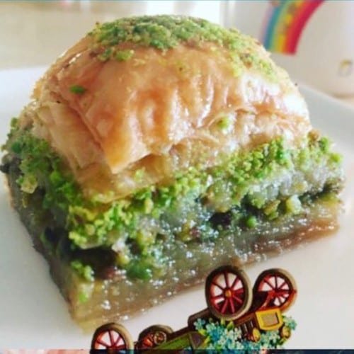 Pistachio Baklava.