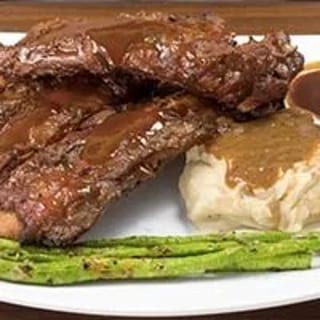 Hickory Smoked BBQ Back Ribs/BBQ Spicy