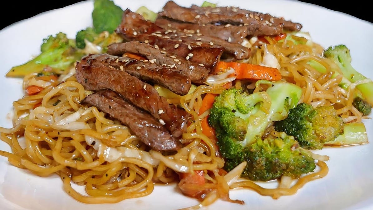 Beef Yakisoba Noodle Special.