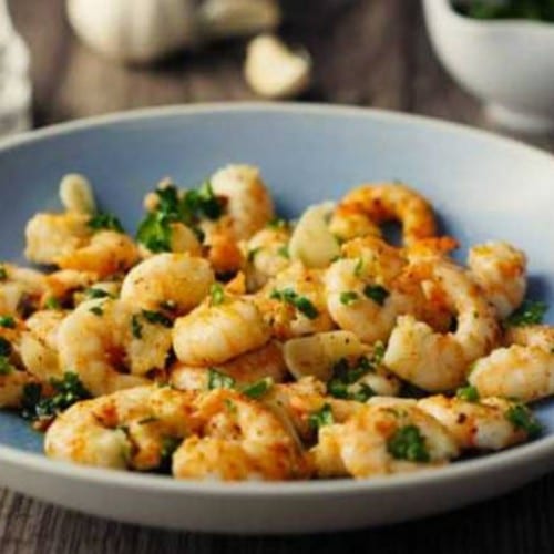 Chili Garlic Shrimp.