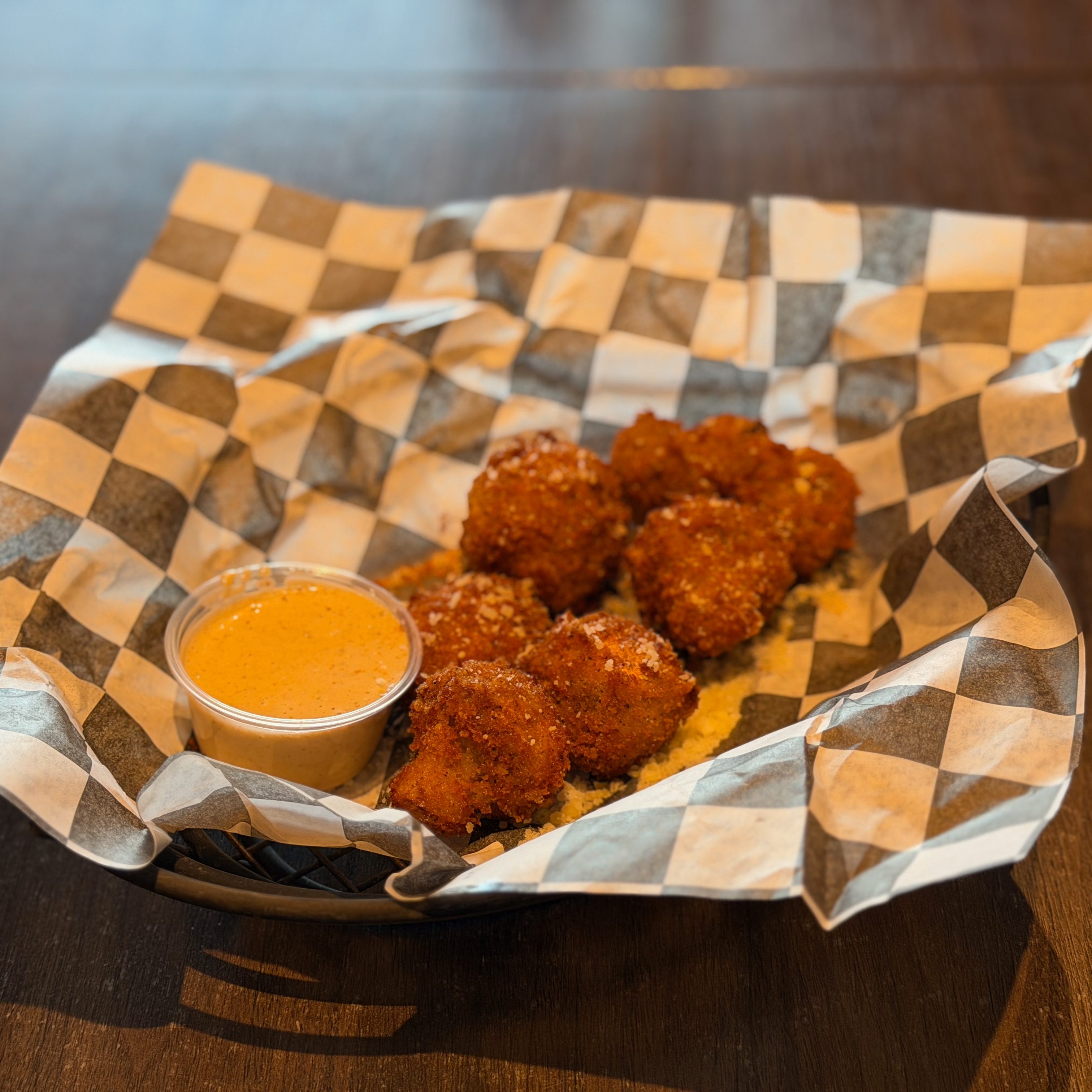 Homemade Fried Mushrooms.