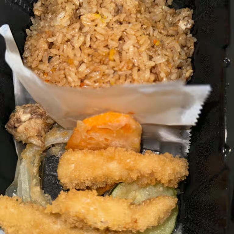 Chicken Tempura Kids Menu.