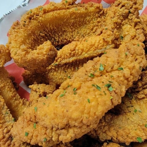Fried Catfish Platter.