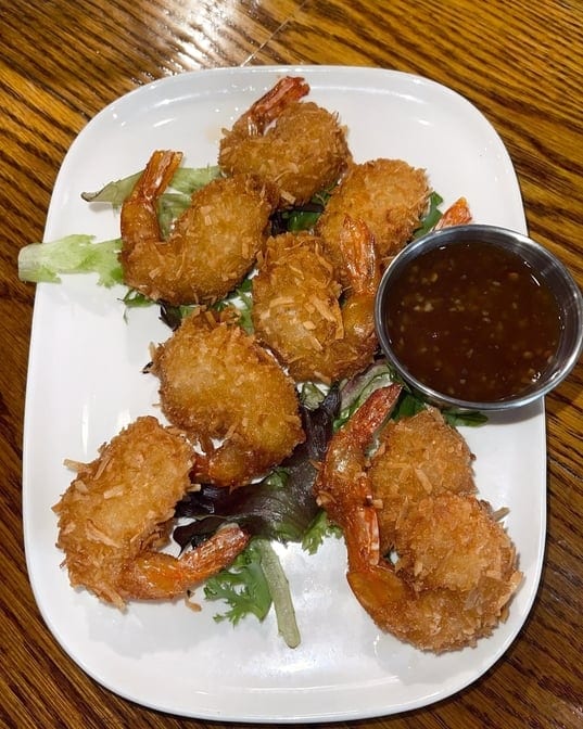 Coconut Shrimp.