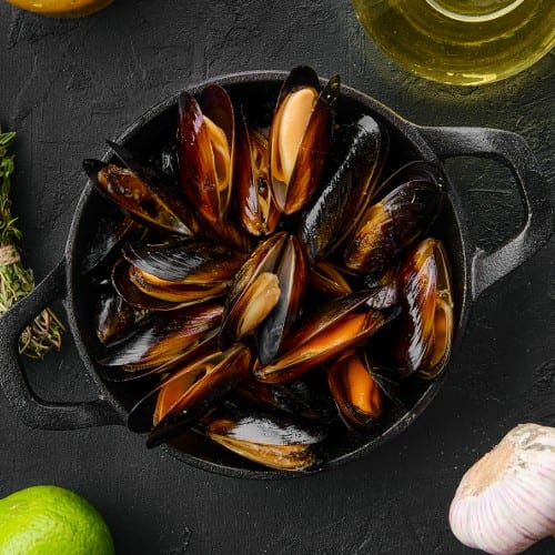 1 Lb Black Mussel.