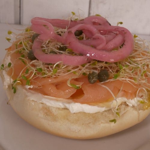 Lox Bagel.