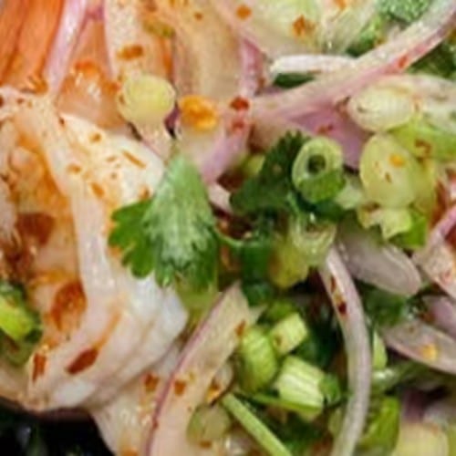 Jumping Shrimp Salad.