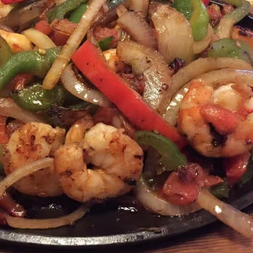 Shrimp Fajitas.