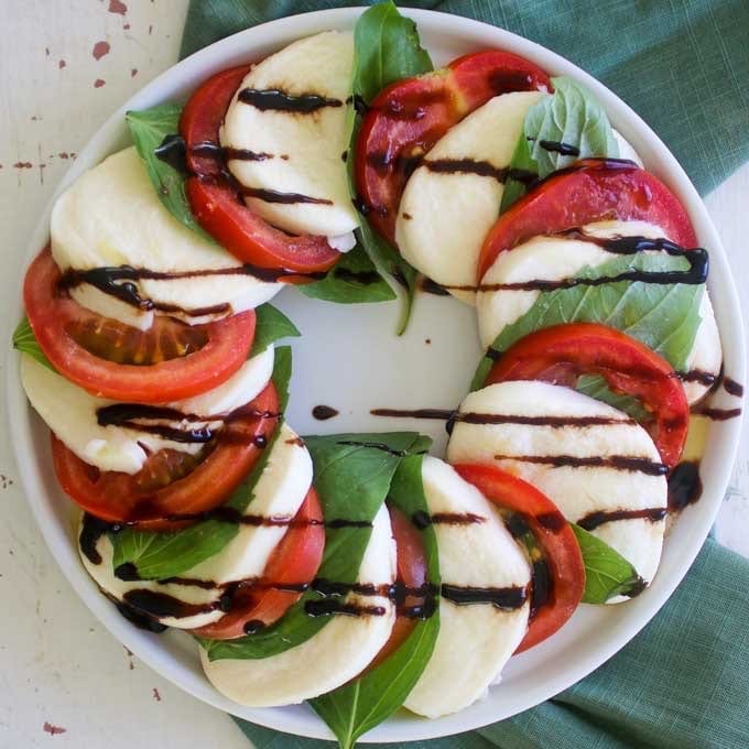 Insalata Caprese Salad.
