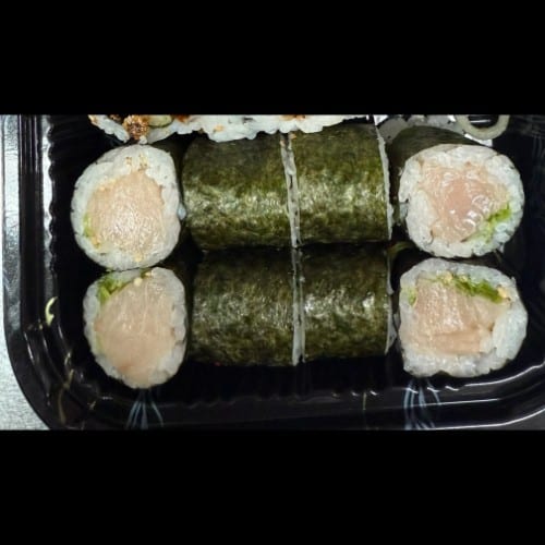 Yellowtail Scallion Roll.