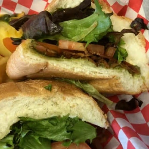 Avocado BLT Sandwich.