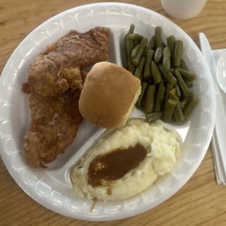 Fried Pork Chop Dinner