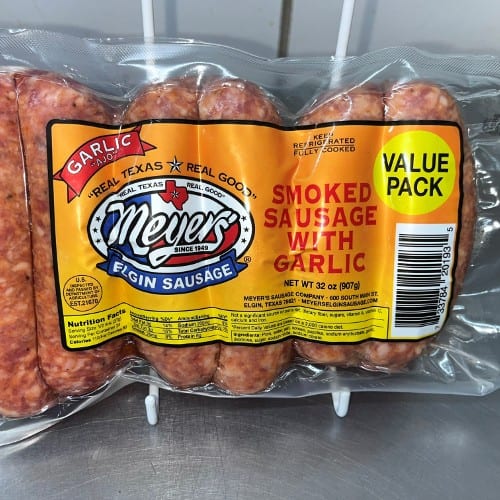 Garlic Sausage Value Pack.