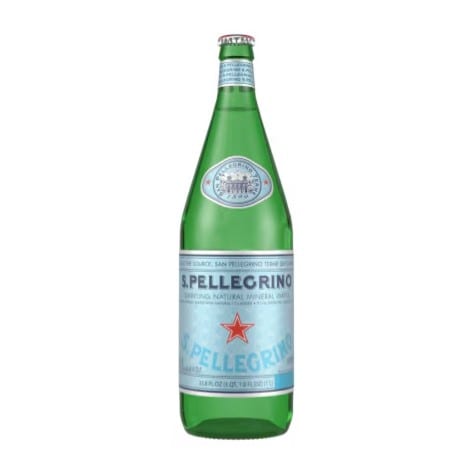 Pellegrino Water.